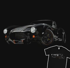 1965 Cobra T-shirt Racing Car Shelby Backdraft Vehicle 