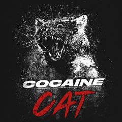 Cocaine Cat - cocaine bear movie t-shirt