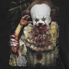 Hello! Creepy IT Shirt Clown By Stephen King Psycho Horror