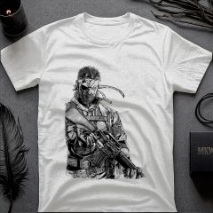 Metal Gear Solid – Big Boss Tactical Ops Fan Art T-Shirt