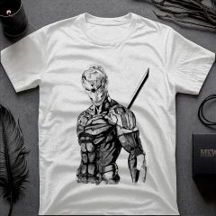 Metal Gear Solid – Cyborg Ninja Grey Fox Minimal Strike T-Shirt