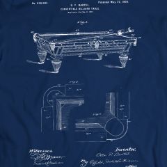 Brunswick Billiard Table 1909 T-Shirt