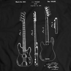 Fender Preci  Precision Bass  Bass Guitar  Guitar Patent