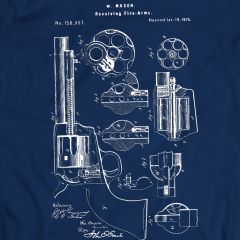 Revolver from  from 1875  1875 T-Shirt  T-Shirt Mens