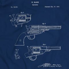 Fire-Arms P  Patent T-Shi  T-Shirt Unisex/M  Unisex/Mens Gift
