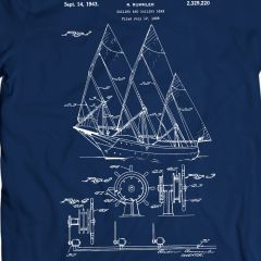 Rummler Sailboat 1943 T-Shirt