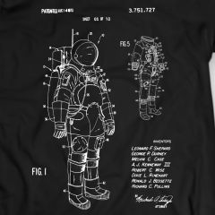 Suit NASA  NASA Patent  Patent 1968  1968 T-Shirt
