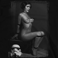 Princess Leia Rebel Bondage Naughty T-Shirt