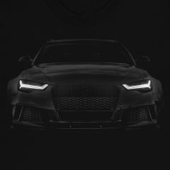 RS6 S6  S6 A6  A6 T-Shirt  T-Shirt Black