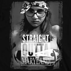 Straight Outta Maryland Khalifa Tee Shirt