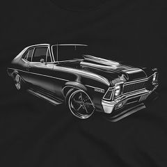 American Muscle Car Charger Demon Halos T-Shirt