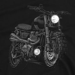 Motorcycle Tiger 100 T100 Modern Classics T-Shirt 100% Cotton