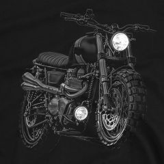 Motorcycle Tiger 100 T100 Modern Classics T-Shirt 100% Cotton