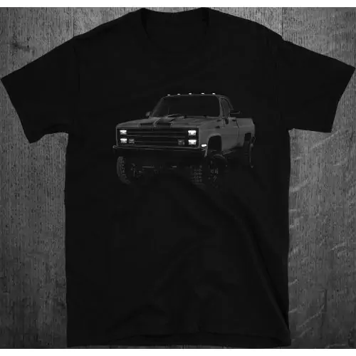 Chevy K10 Square Body Truck T-Shirt 100% Cotton