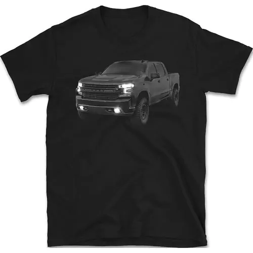 Chevy Silverado 1500 LT Trail Boss Pickup Truck T-Shirt β American Off-Road Power Tee