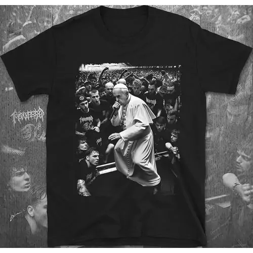 Dancefloor Pope T-Shirt | Bless the Beats