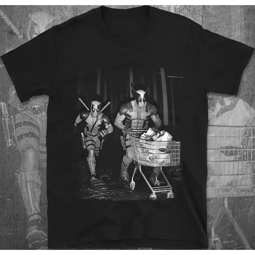 Deadpool & Wolverine β Crazy Adventure Ride T-Shirt