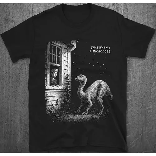 Microdose Mirage – Dino Window Tee