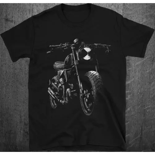 Scrambler 1100 Classic Motorcycle T-Shirt 100% Cotton