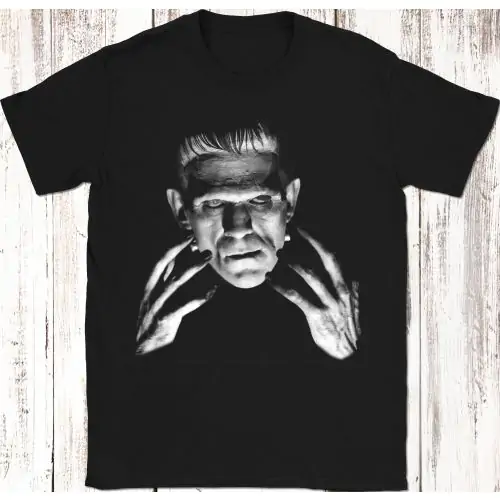 Frankenstein Monster Classic Horror Movie Halloween T-Shirt