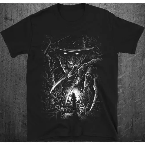 Freddy Horror Movie T-Shirt Nightmare Madness Tee