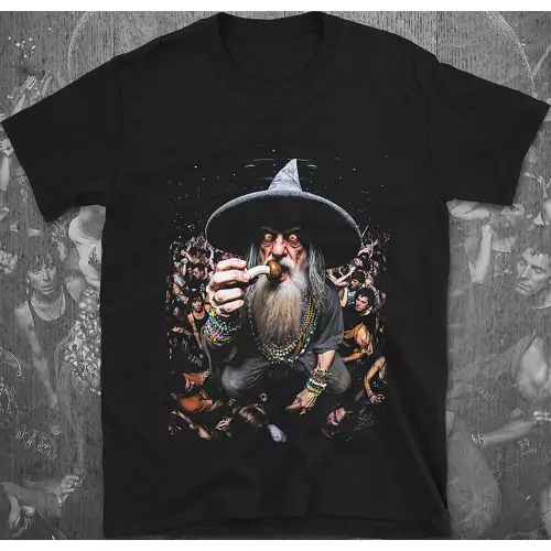 Gandalf Party Madness T-Shirt | The Shroom Sorcerer