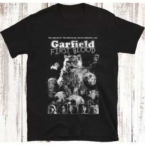 Garfield First Blood Tribute T-shirt