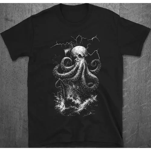 Kraken Attack Gothic T-Shirt
