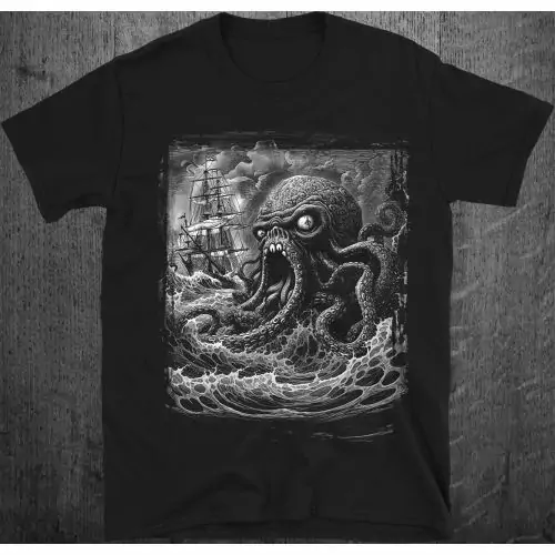 Kraken's Embrace - Voyage of the Abyss T-shirt