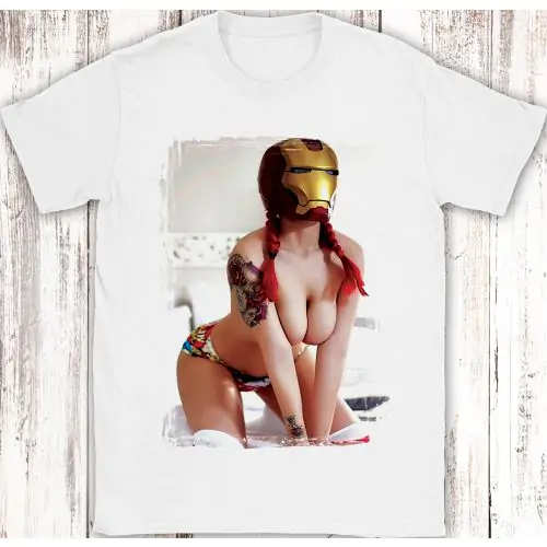 Lady Antonia Stark Cosplay Summit Iron Girl T-Shirt