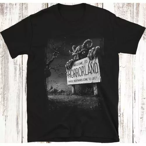 One Day At HorrorLand Scary Terror T-Shirt