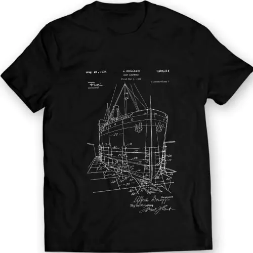 Ship Model  Model Scaffold  Scaffold Patent  Patent T-Shirt