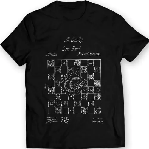 1st. Milton Bradley Game 1866 T-Shirt
