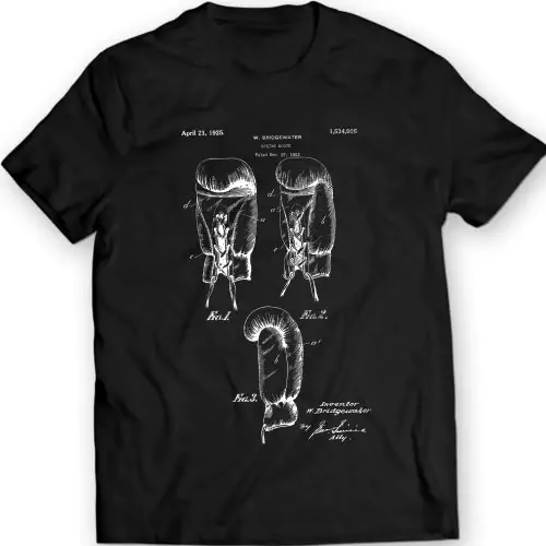 Glove Patent  Patent T-Shirt  T-Shirt Mens  Mens Gift