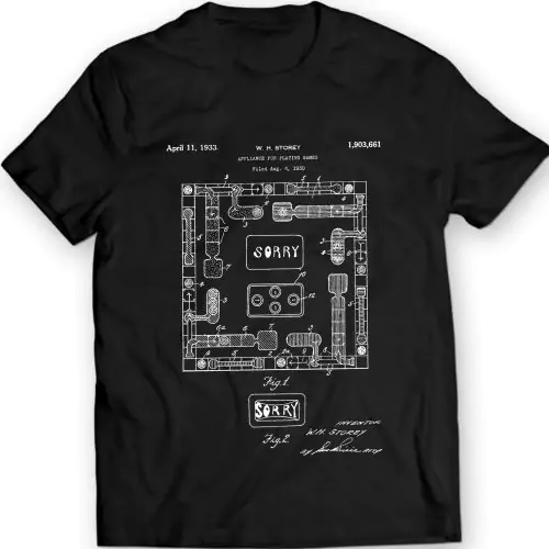 Board Game  Game Patent  Patent T-Shirt  T-Shirt Mens