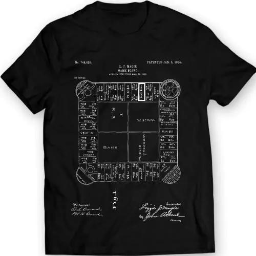 The Landlord's Game 1904 T-Shirt Monopoly History