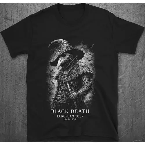 Plague Doctor – Black Death Tour Edition T-Shirt