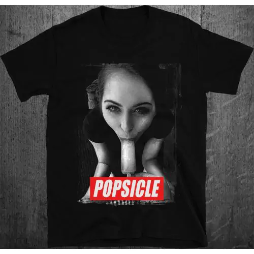 Popsicle Pornstar Riley Lollipop Hot Reid T-Shirt