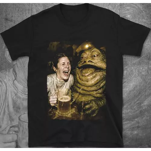 Princess Leia & Jabba â Galactic Cheers Shirt