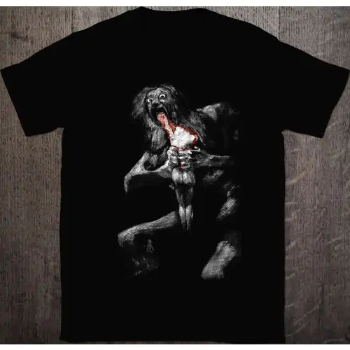 Saturn Devouring His Son T-Shirt | Titan Kronos Greek Mythology Tee
