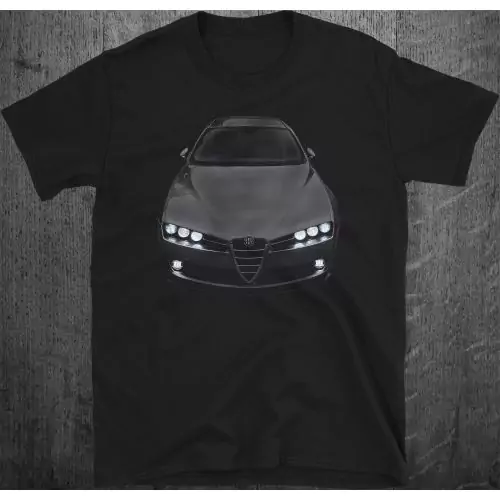 Dark Italian Sedan Legend Alfa 159 T-Shirt