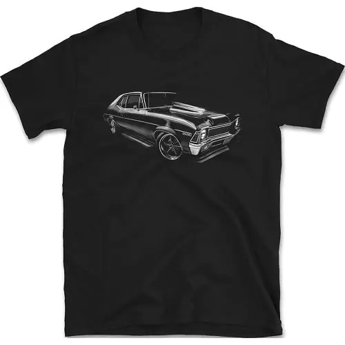 American Muscle Car Charger Demon Halos T-Shirt