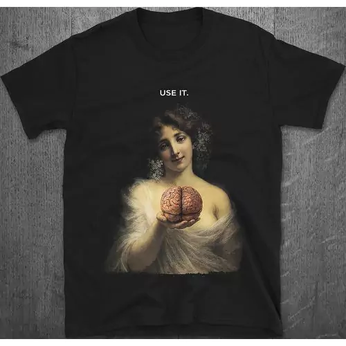 Use It. Brain Art T-Shirt