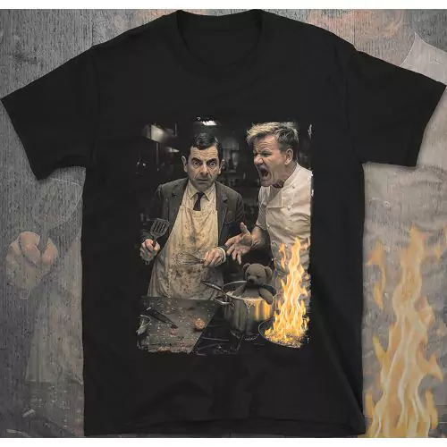 When Bean Meets Ramsay – Kitchen Disaster T-Shirt